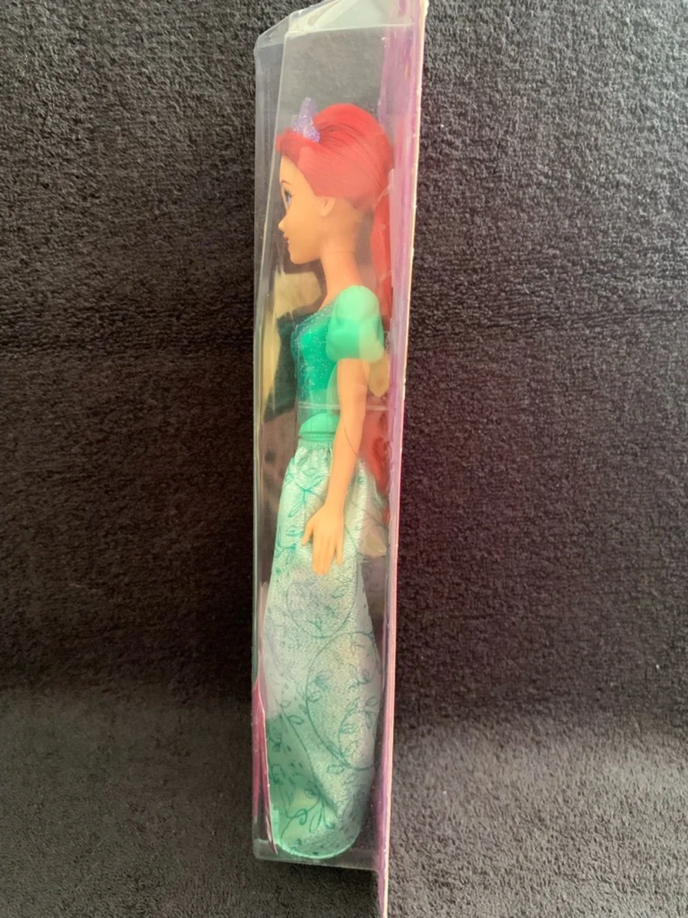 NIB Mattel Disney Princess Ariel Doll in Emerald Green Gown with Red Hair - Picture 3 of 5